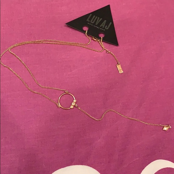 Luv Aj Jewelry - LUV AJ Full Bloom Lariat Necklace